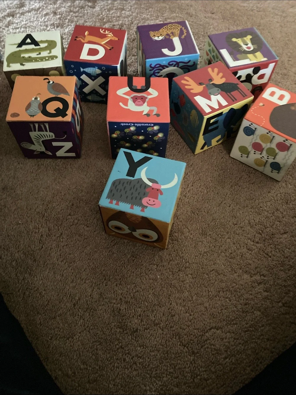 Toddler learning blocks set of 9